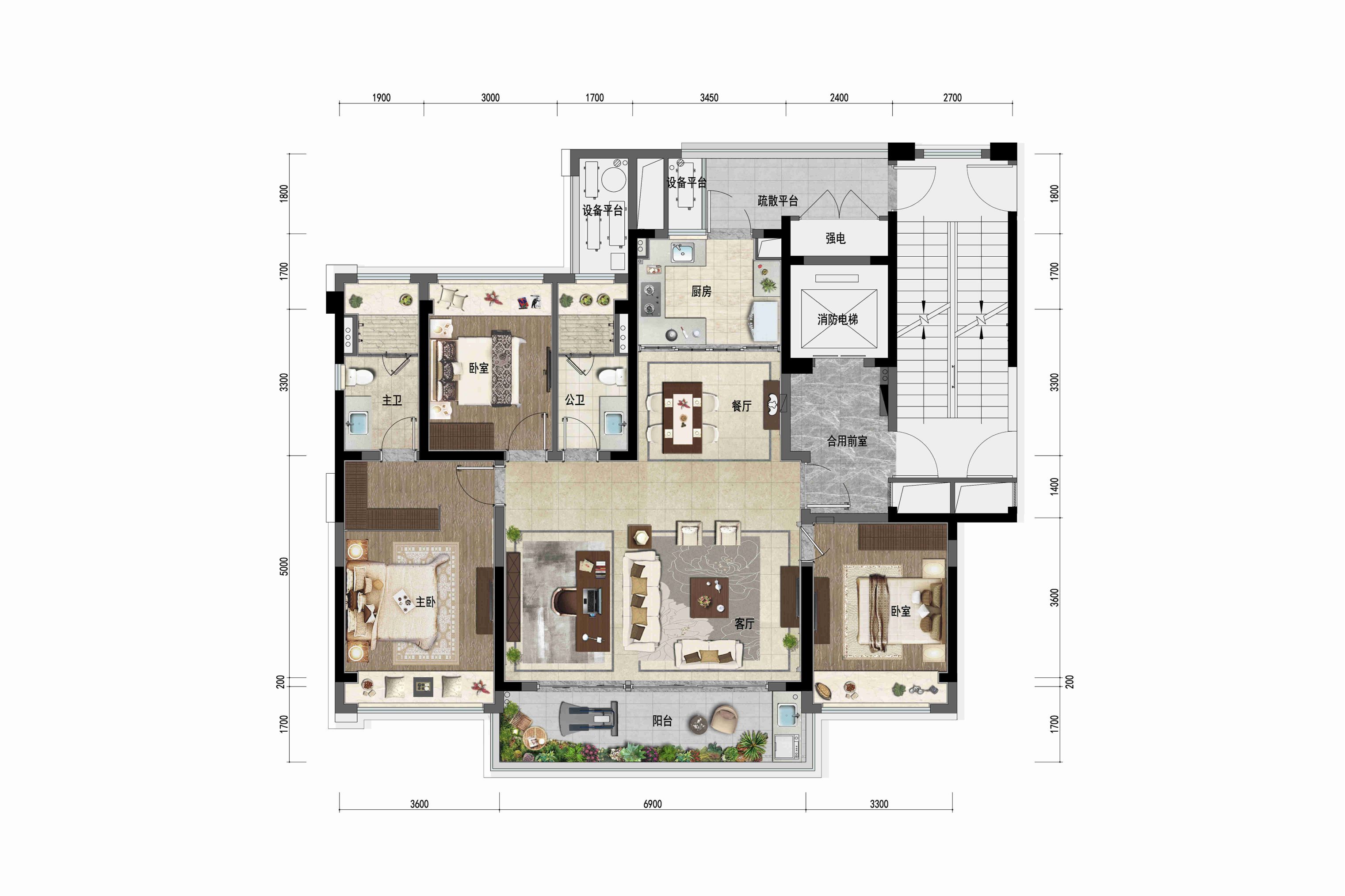 澳门赌场·紫雅云邸户型图